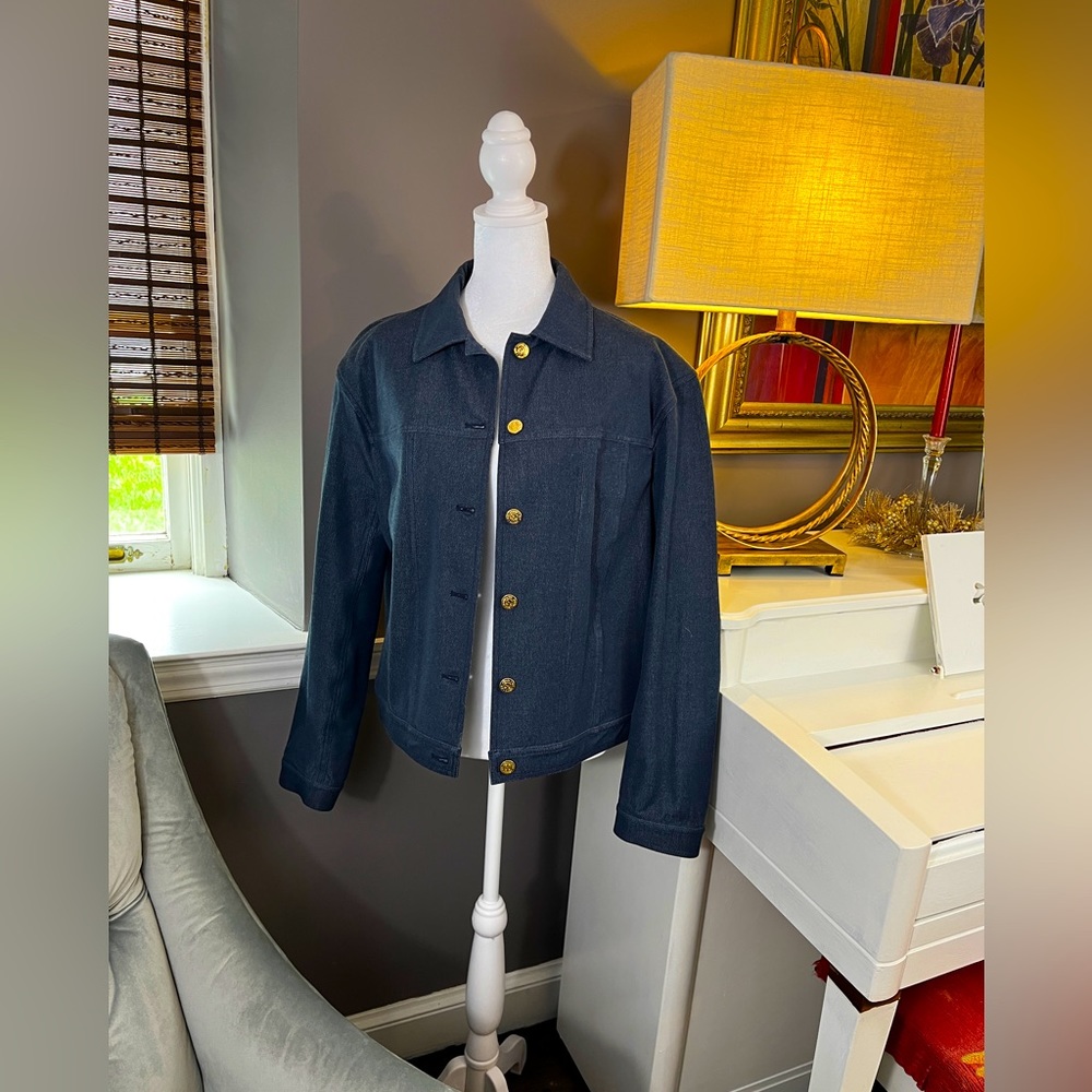 St. John Sport Denim Jacket